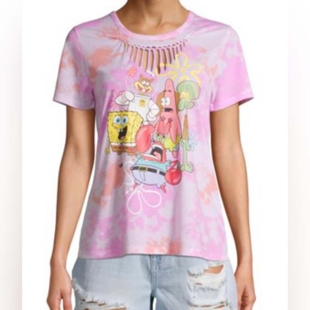 SpongeBob SquarePants Woman’s tie-dye t-shirt